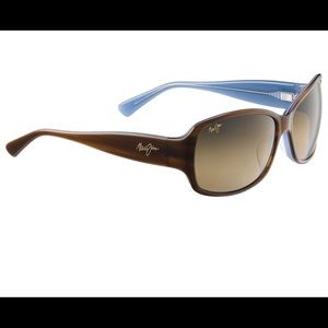 Maui Jim polarized nalani rectangular 61mm sunglasses